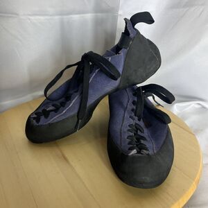 5.10 Shoes Men Size 9 Five Ten Stealth C4 Purple Suede Rock Climbing USA